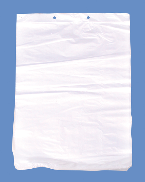 Scheurbare zakken 2000 st., HDPE natuurlijk 400x570+30 mm