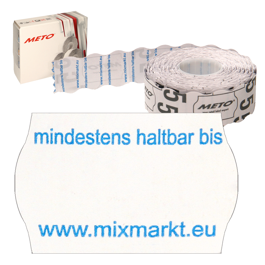 Labels voor handprijslabelprinter met "THT"-logo 26X16 ETIK 