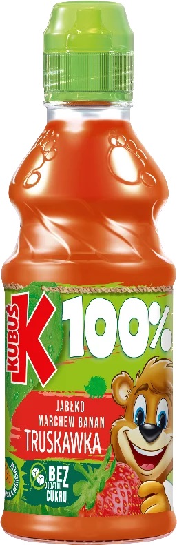 Kubuś-Sap 100% Appel-March-Ban-Ttrus. 0,3 l