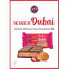 Smaak van Dubai melkchocolade met aardbeienroom