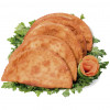Tschebureki met varkens en rundvlees