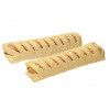 Hot dog met mosterd