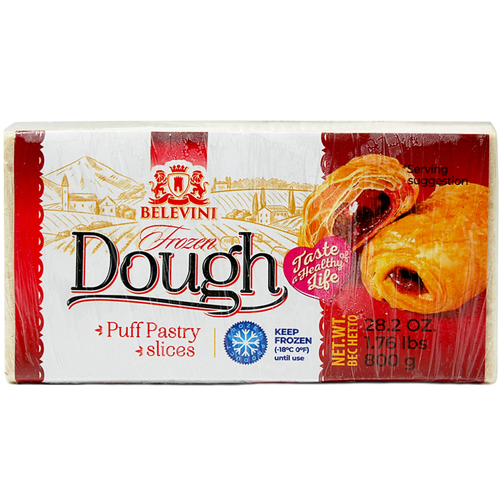 Bladerdeeg diepgevroren 800g