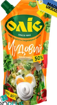 Olis mayonaise «Chudobyi» 50%vet