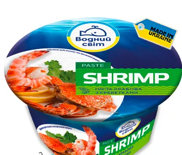Vodnyi Svit smeerpasta met garnalen