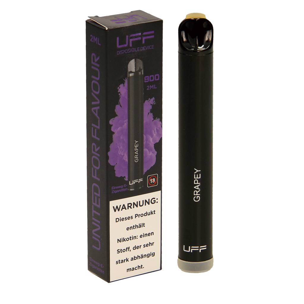 "Grapey" Wegwerpe-sigaret met gearomatiseerde E-vloeistof (m