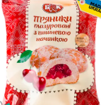 Geglazuurde peperkoek met frambozenvulling