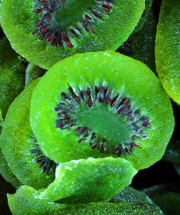 Kiwi gekonfijt