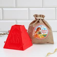 Paasvorm in een zakje 11,5 x11cm