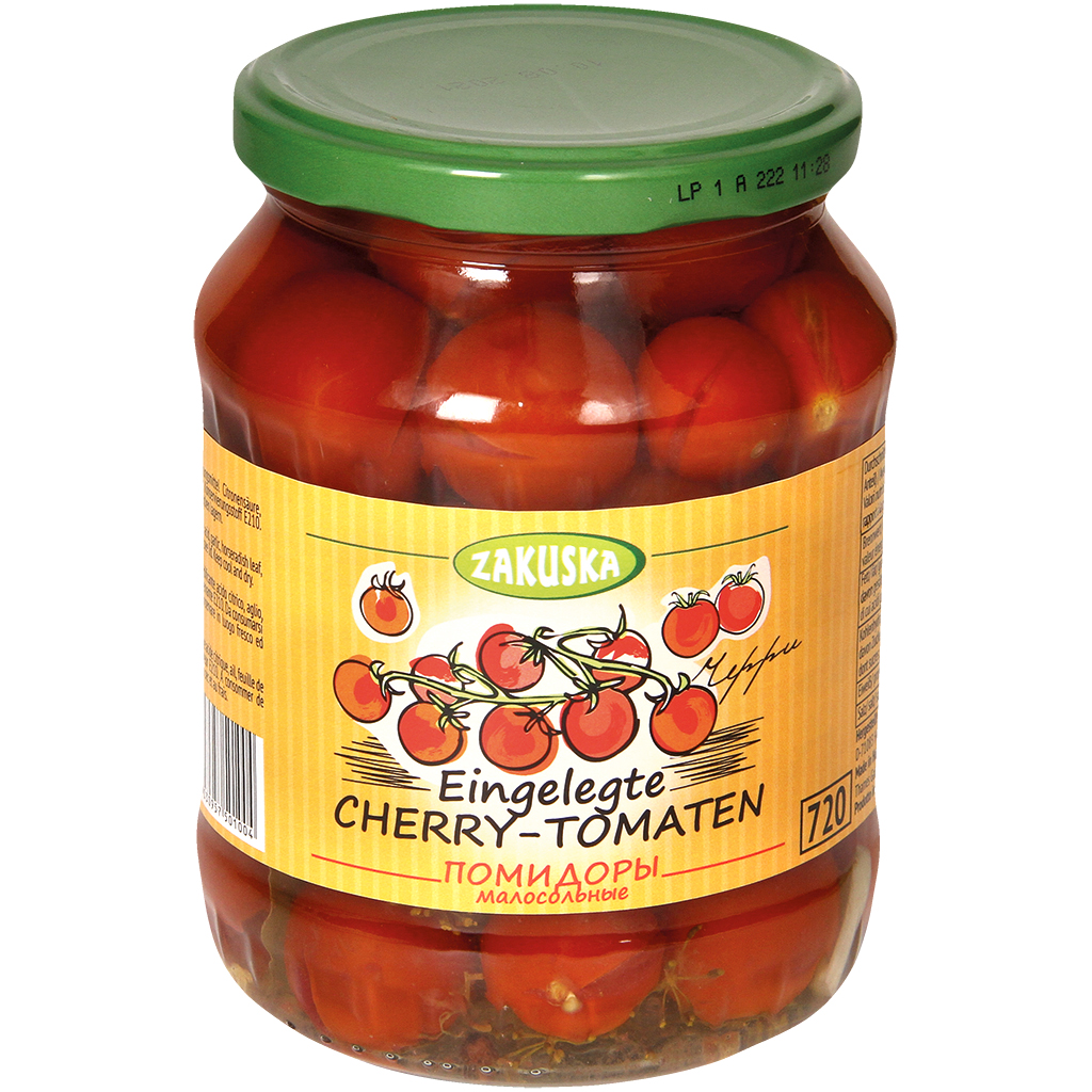 Ingelegde cherrytomaten