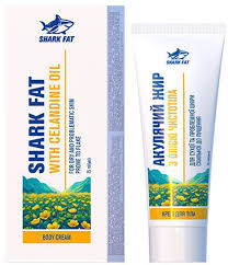 Haaienoliecrème met celandineolie voor lichaam 75 ml