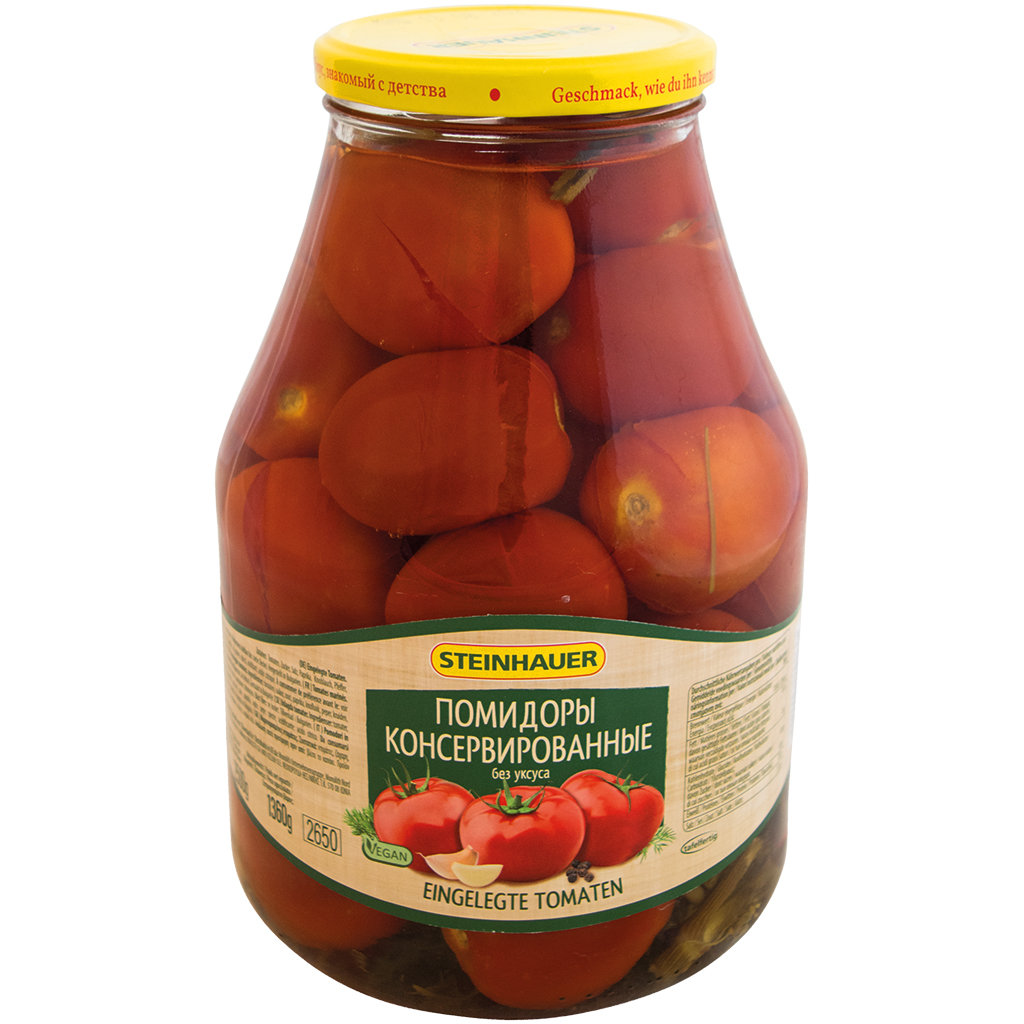 Geconserveerde tomaten zonder azijn