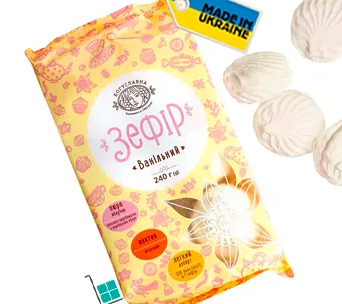 Boguslavna zefir met vanillesmaak