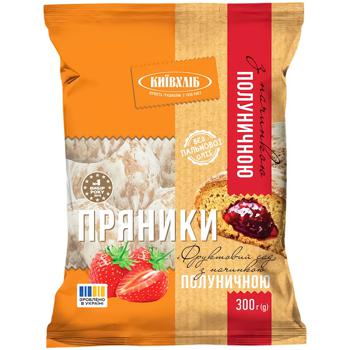 Peperkoek Kievkhleb Fruittuin met Aardbeivulling 300g