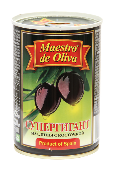 Оливки чёрные гигант