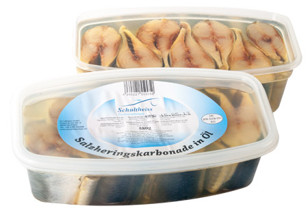 Сельдь карбонат в масле 580g