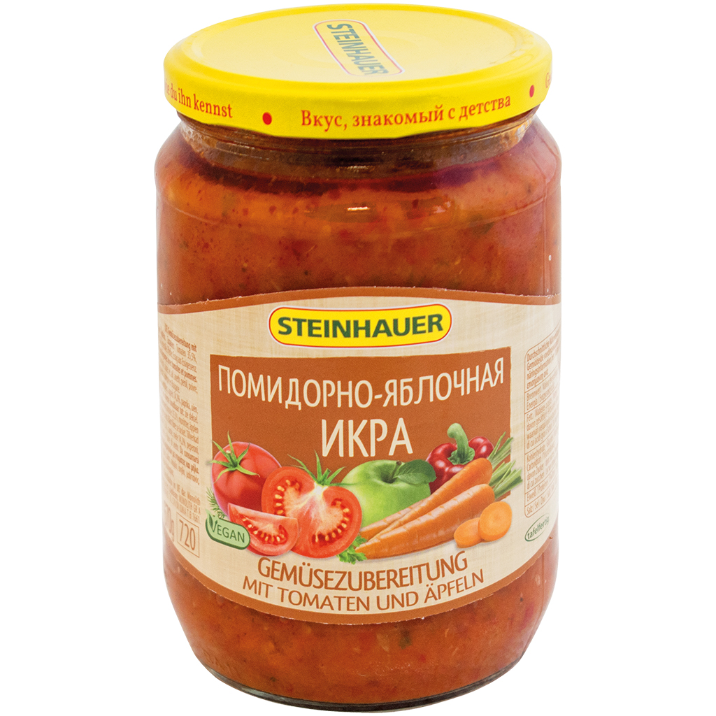 Groentebereiding met tomaten en appels