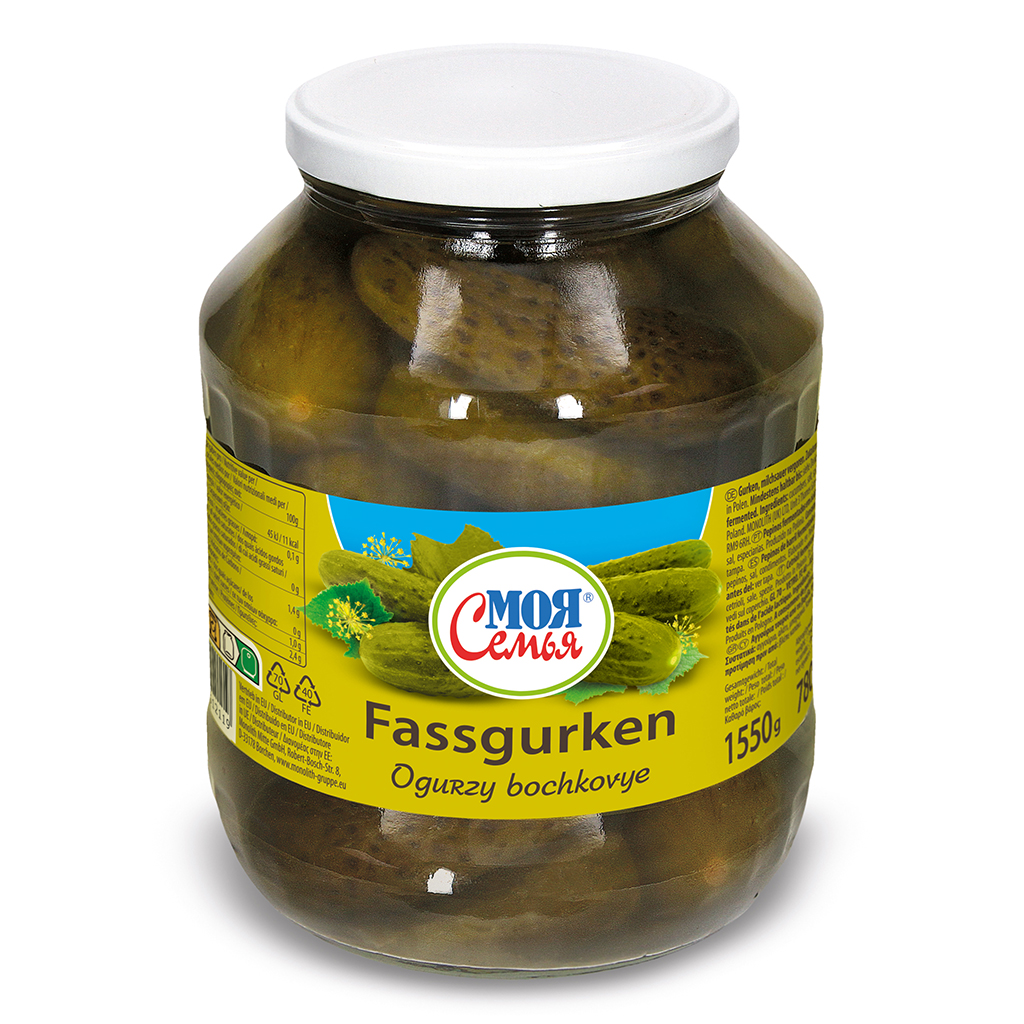 "MOJA SEMJA" Komkommers, zuur gefermenteerd