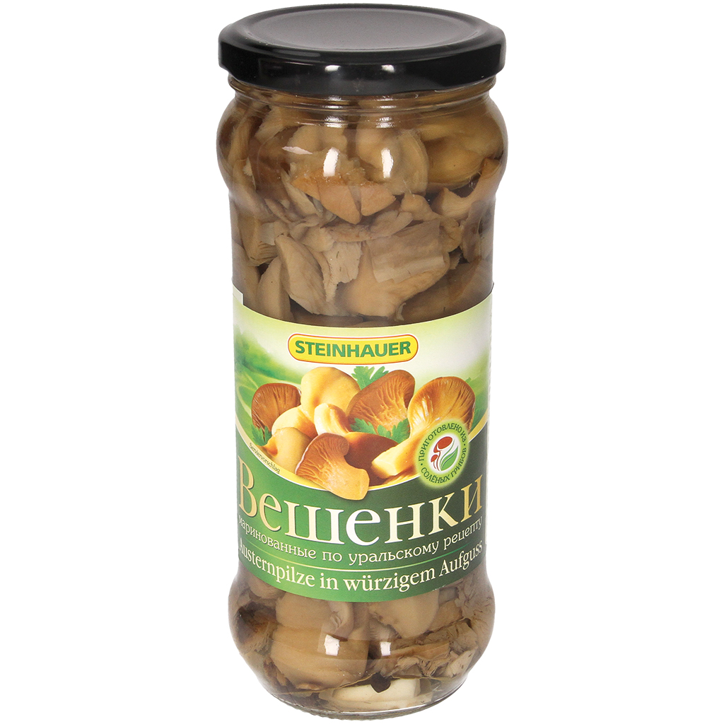 Austernzwammen "Weschenki" in pittige marinade