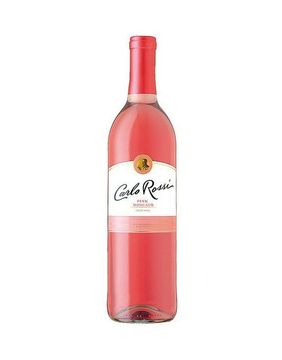 Carlo Rossi Pink Moscato wijn 9%alc.