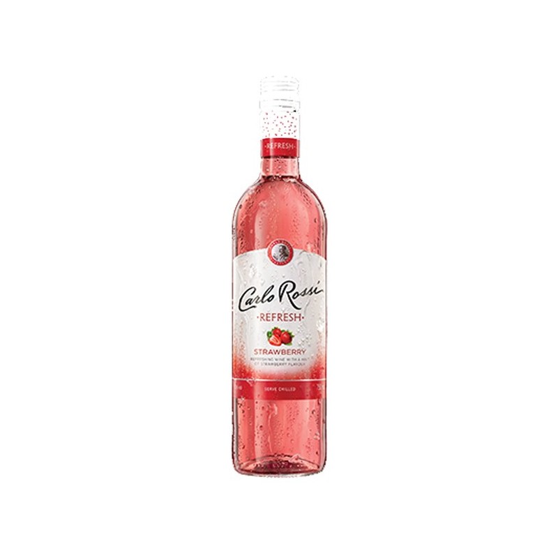 Carlo Rossi ICE Strawberry wijn 10%alc.