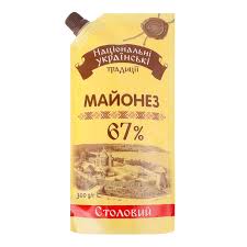 Oekraïnse tradities tafelmayonaise 67% 300g