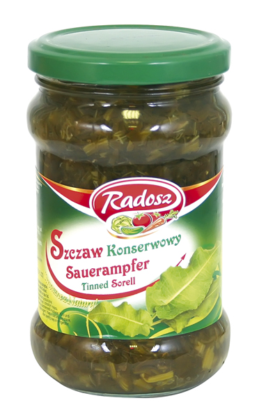 Gehakte zuurdesem "Szczaw konserwowy"