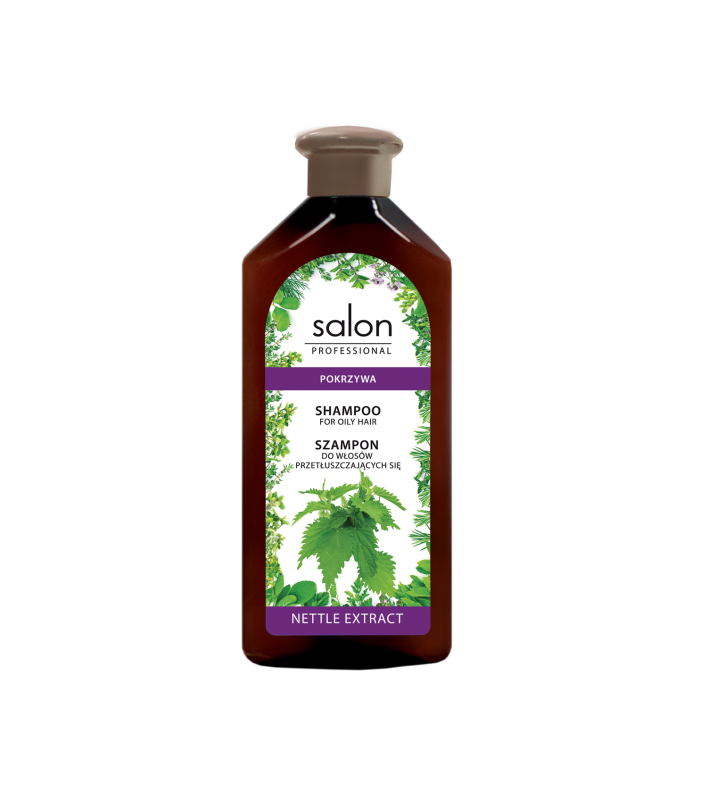 Shampoo met brandnetelextract voor vet haar 500ml.