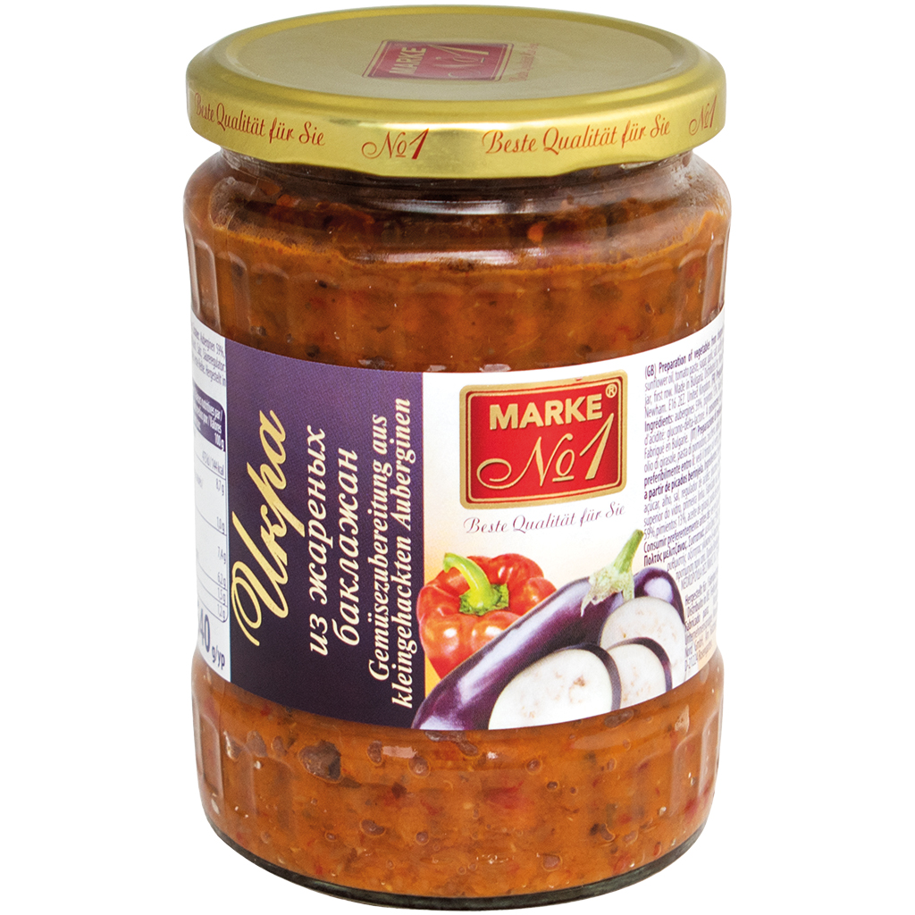 Икра из жареных баклажан