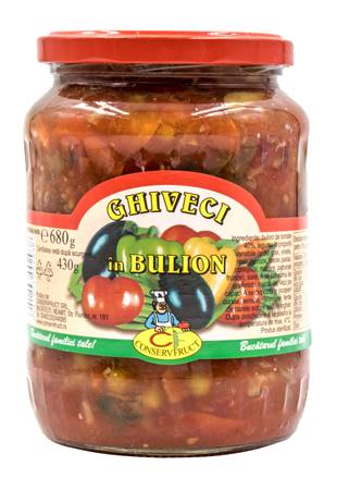Conservvrucht Groentemix in tomatensaus 680g