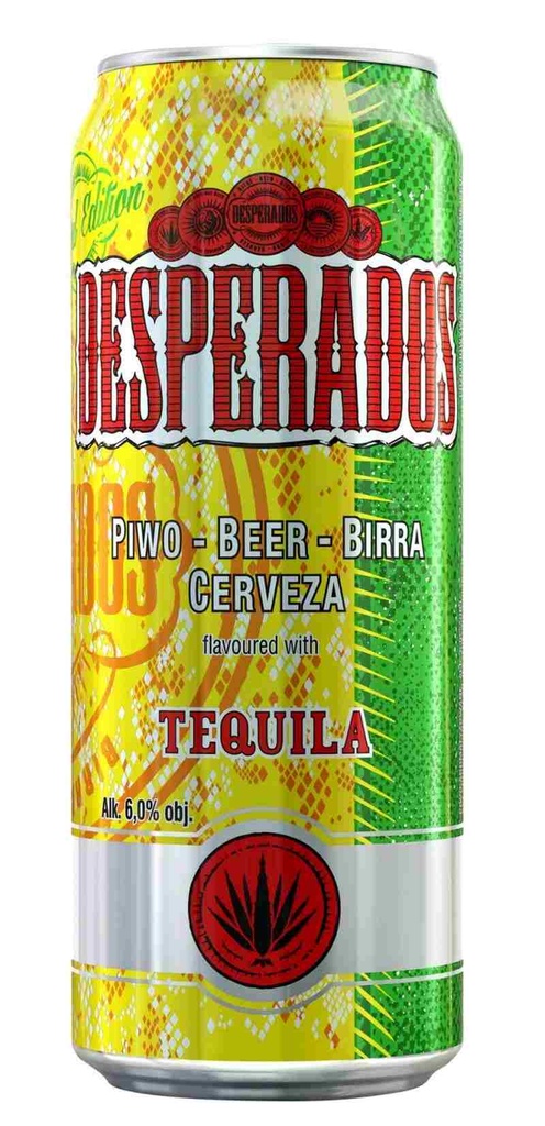 Desperados Tequila bier 5,9% blik 0,5l (24)
