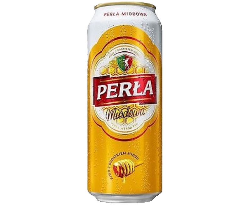Perla Honing bier 6.0% blik 0,5l