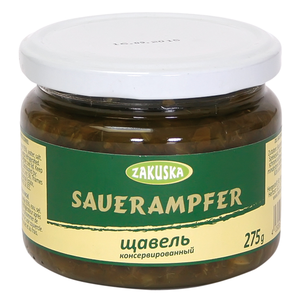 Щавель консервированный