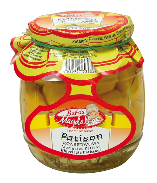 Патиссоны консервированные