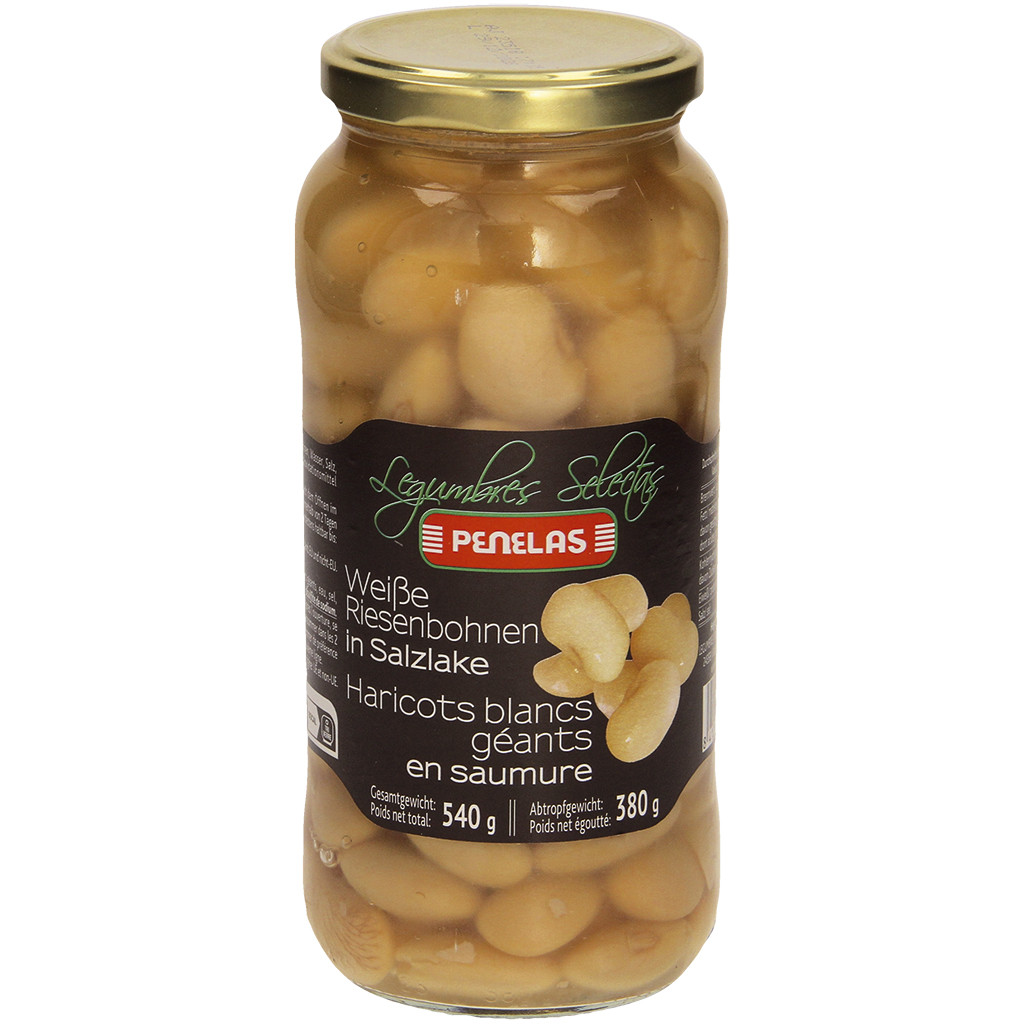Penelas Witte reuzenbonen in pekel