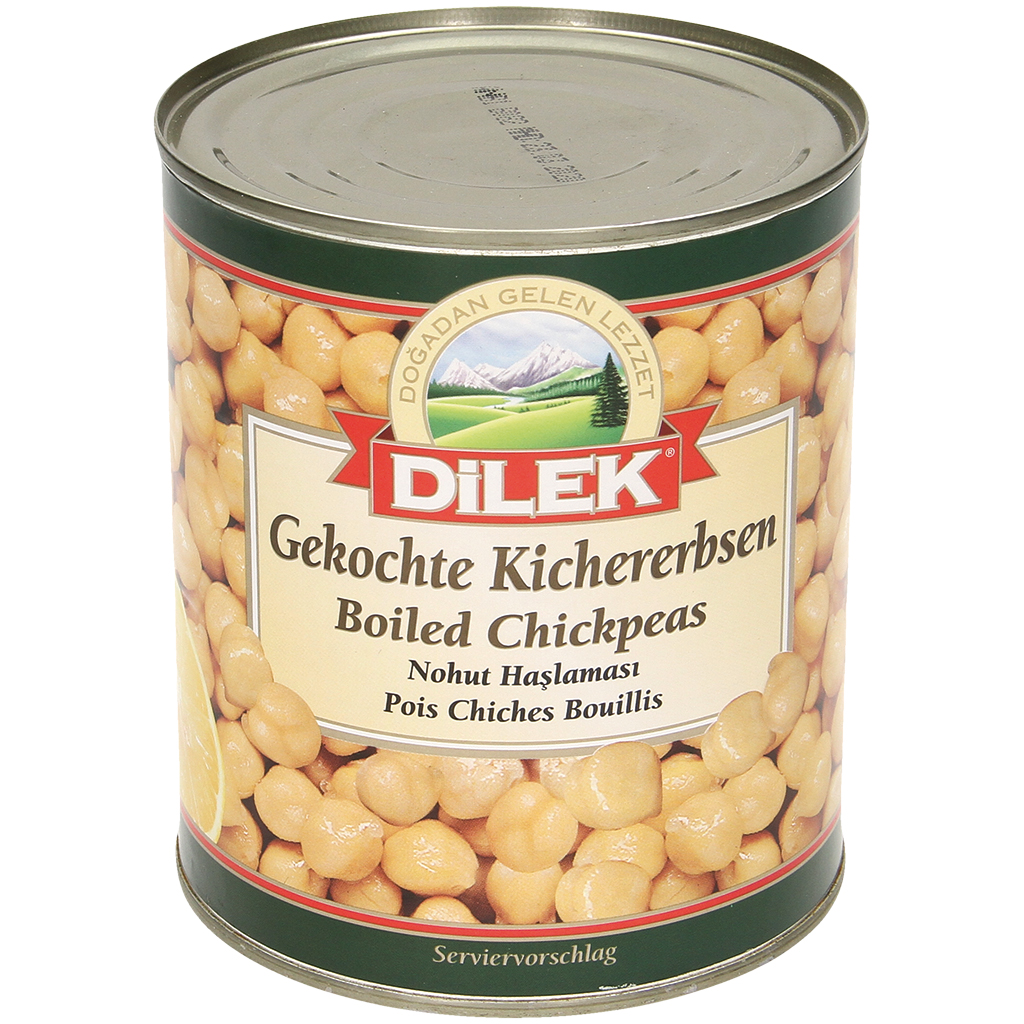 Gekookte kikkererwten