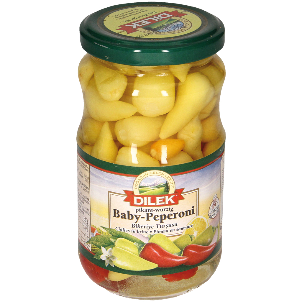Консервированные мини-пеперони