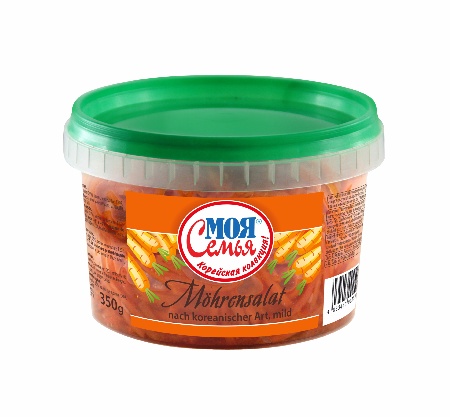 Wortelsalade naar Koreaanse stijl, mild
