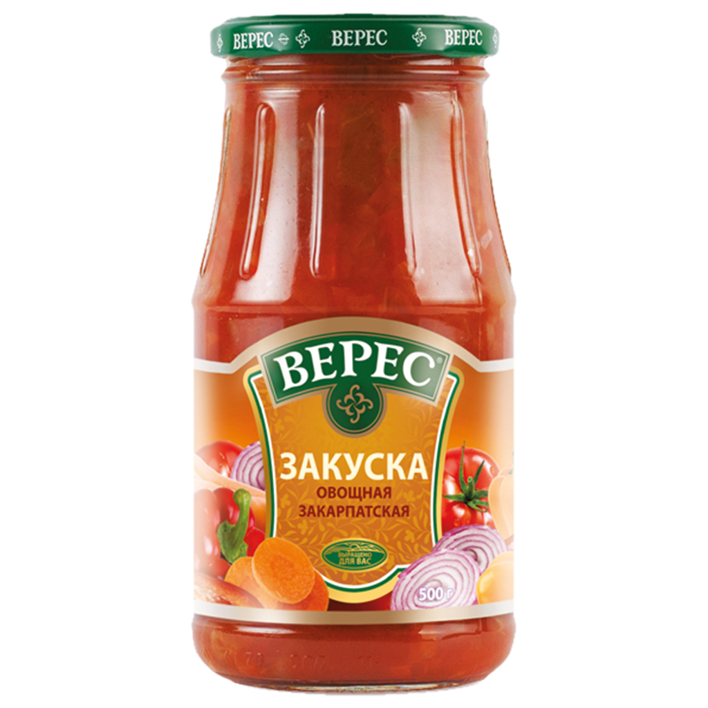 Groente bereiding "Sakuska Zakarpatska"