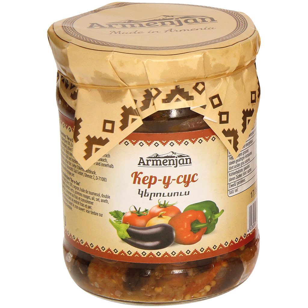 Auberginebereiding "Ker-u-Sus"
