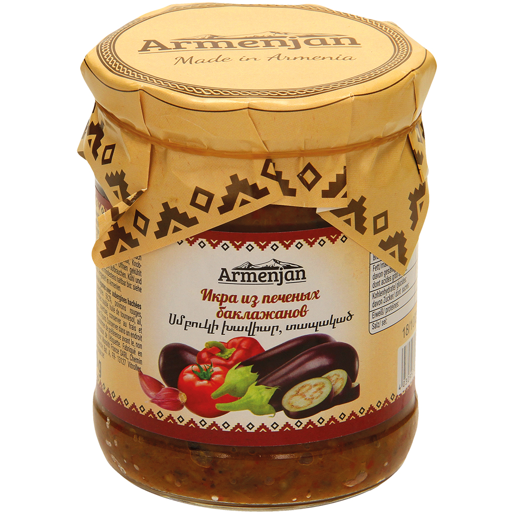 Икра из печеных баклажанов