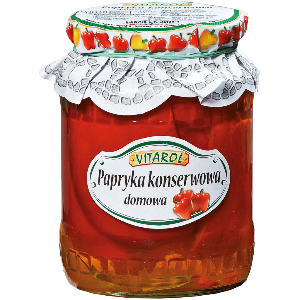 Paprika in zuur, mild