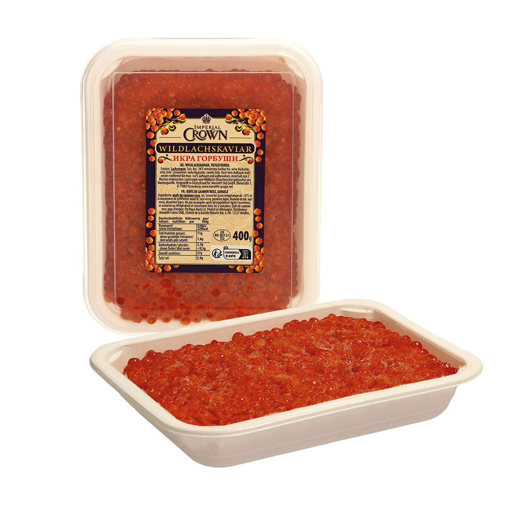 Икра горбуши замороженная