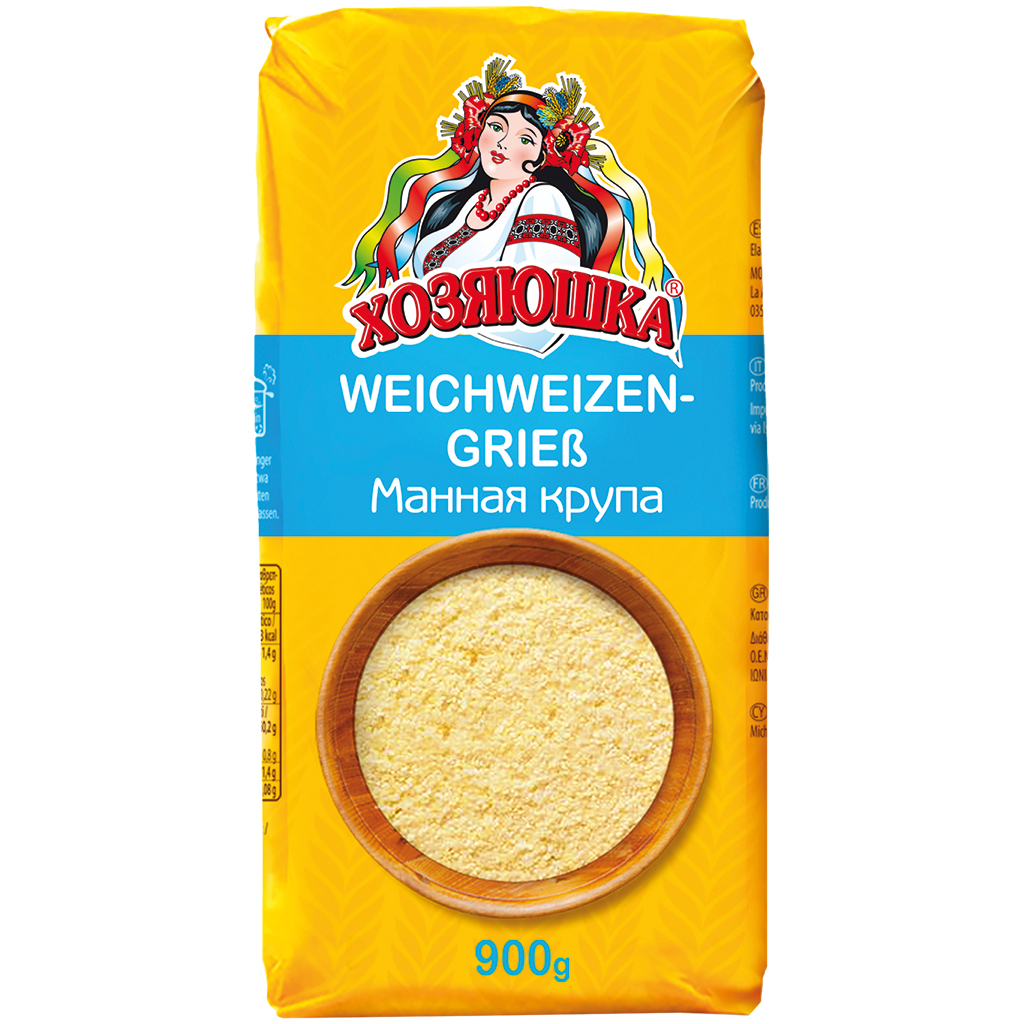 Крупа манная из мягких сортов пшеницы