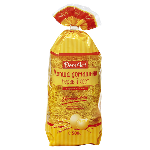 Noedels huisgemaakt "Eerste soort"