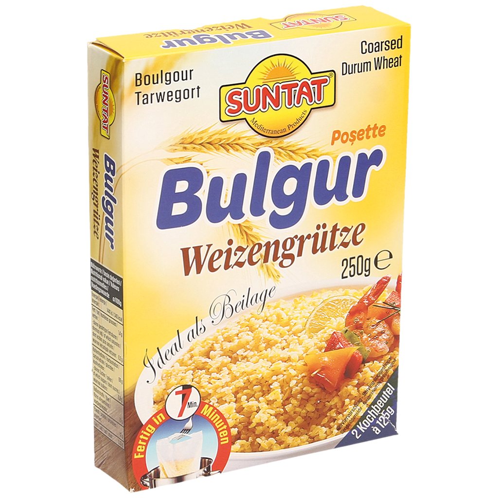 Крупа пшеничная грубого помола в варочных пакетиках "Bulgur"