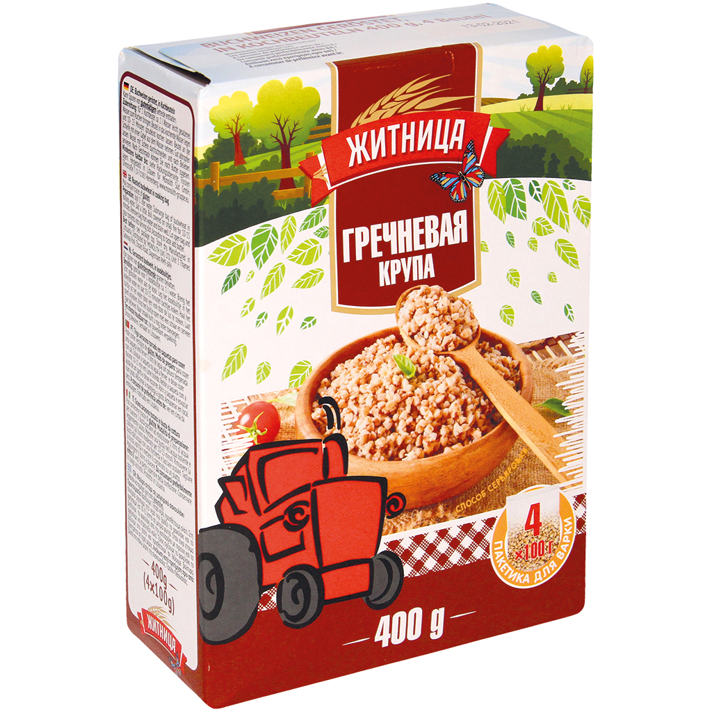 Boekweit in kookzakjes 4x100g