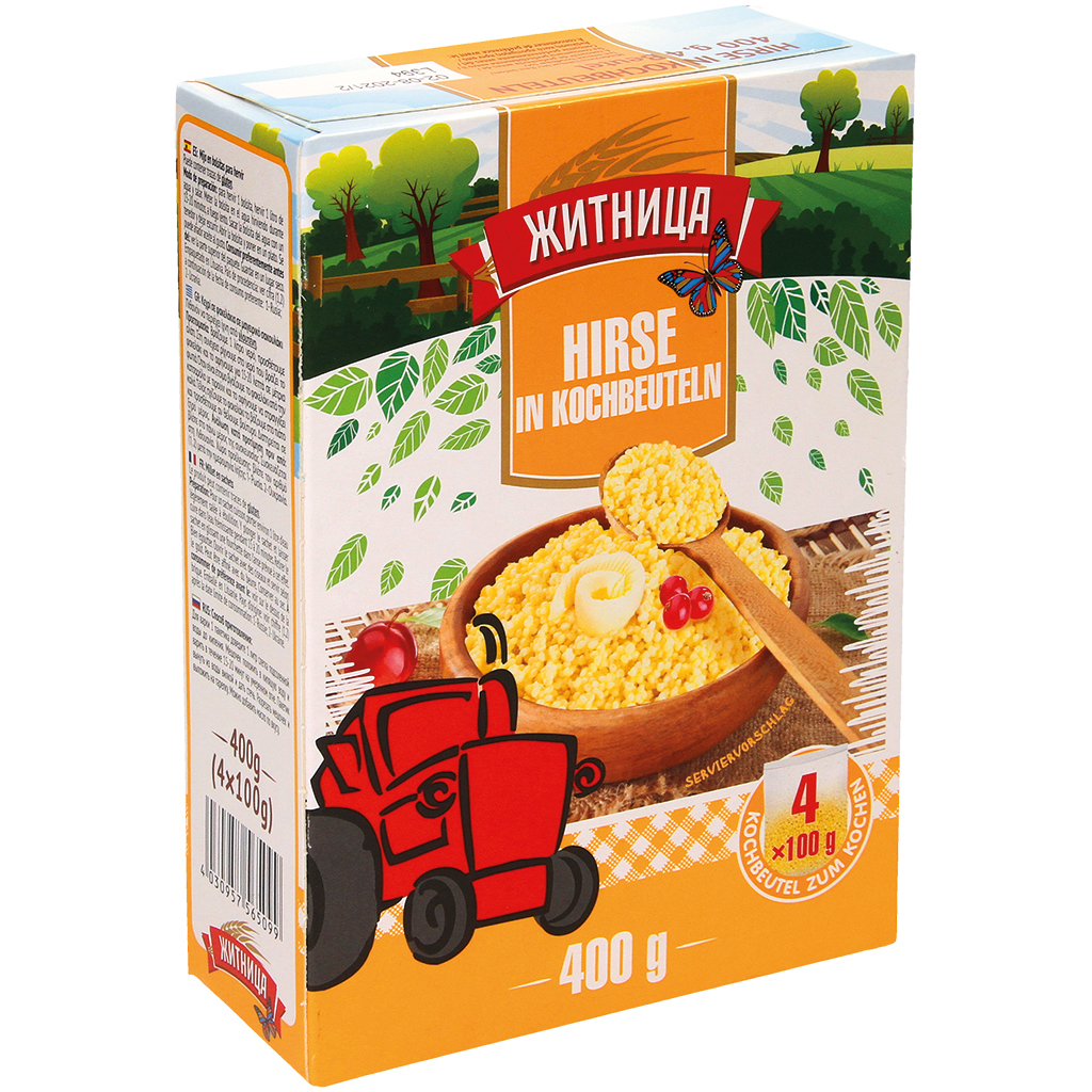 Пшено в варочных пакетах 4 х 100 гр.