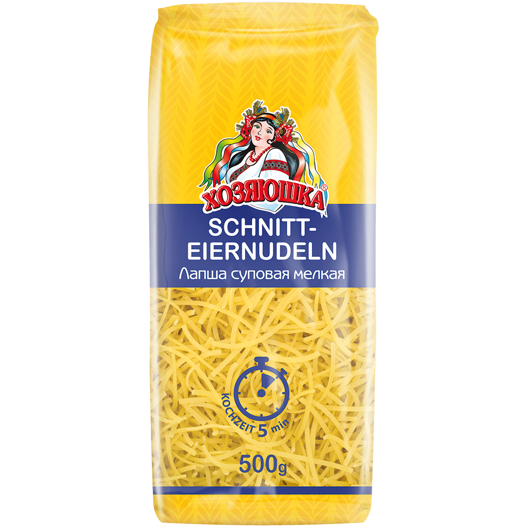 "Hosyaushka" gesneden eiernoedels