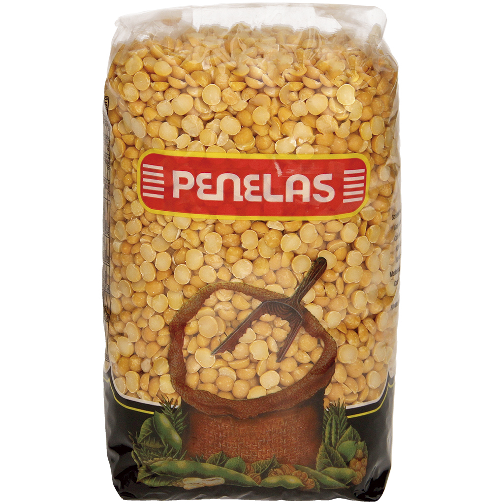 Gespleten gele erwten